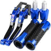 Accessories Motorcycle Brake Clutch Levers Handlebar Hand Grips Ends for Kawasaki ZX10R 2006 2007 2008 2009 2010 2011 2012-2015 (Color : 14)