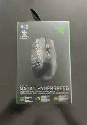 Razer - Naga V2 HyperSpeed MMO Wireless Optical Gaming Mouse - BRAND NEW