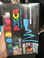 POSCA PC 8K Paint Markers Assorted 8 Pack NEW UNOPENED