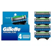 Gillette ProGlide Power Razor Blade Refill Cartridges, 4 Count 047400302532VL