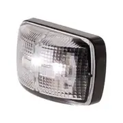 Ignite LED Front End Outlne Markr Lmp10-30V 2 LED'S Blck Hsng Clear Lens 57 X 35 X 21Mm - ISL431W