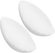 [SAFIGLE] 1 Pair Silicone Bra Pads Inserts Push-up Women Sports Bra Inserts Pads for Yoga Bikini Swimsuit