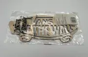 Vans Family Exclusive Vans Off The Wall Wood Sign New