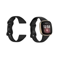 在飛比找蝦皮商城優惠-【顯瘦矽膠錶帶】Fitbit versa 3/4 Fitbi