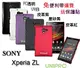 UNIPRO SONY Xperia ZL L35h PC透明 晶透 UV白 星砂 皮革漆 新型保護殼 手機殼 保護套