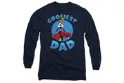 Mickey Mouse Unisex Adult Goofiest Dad Goofy T-Shirt (Navy) - UTTV14537