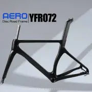 Full Carbon Road Bike Frames Disc Brake 700*28C 12*100mm 12/142mm Thru Axle