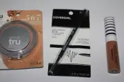 Covergirl Pressed Powder M567 + Micro Fine + Define #705 & Concealer T500 Sealed