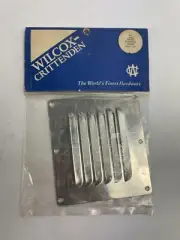 Wilcox Crittenden 316 Stainless Steel Louvere Boat Cabin Vents 5" x 4 1/2"