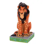 Disney Traditions Scar From The Lion King 30th Anniversary Personality Pose