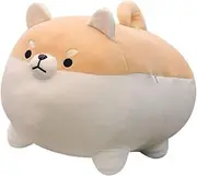 Auspicious beginning Stuffed Animal Shiba Inu Plush Toy Anime Corgi Kawaii Plush Soft Pillow Doll Dog, Plush Toy Best Gifts for Girl Boy 15.7" Brown