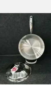 Princess House Stainless Steel Vida Sana 5 Ply 9” Skille 5588