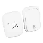 Self Powered Doorbell 50 Or 60Hz White Battery Free Waterproof Wireless Remo ESY