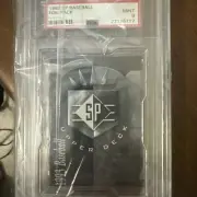 1993 Upper Deck SP Baseball Foil Pack Unopened PSA Mint 9 Derek Jeter RookieYEAR