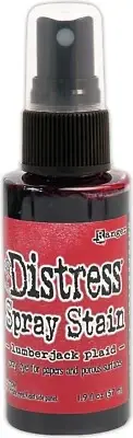 Tim Holtz Distress Spray Stain 1.9oz-Lumberjack Plaid