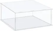 MECCANIXITY Acrylic Display Case Box Clear Dustproof Protection Showcase