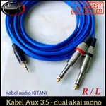 每種子的價格.. AUX CABLE 3.5 迷你立體聲轉雙 AKAI 單聲道 48