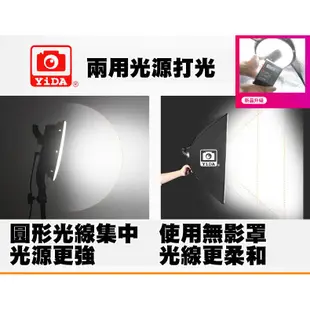 【YIDA】LED視訊個人直播攝影棚燈組(個人攝影棚 攝影燈 背景布 背景架)