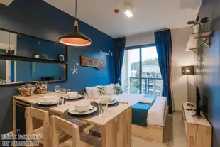 南芭達雅的1臥室公寓 - 35平方公尺/1間專用衛浴4 PAX Double Bed 10 min Balihai South Pattaya