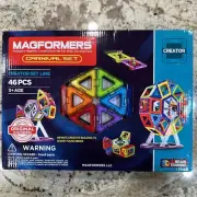 Magformers Carnival Set Complete 46 Pieces Creator Line Creative Building Magnet