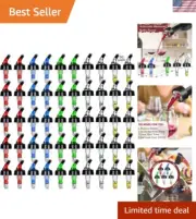 Automatic Measured Bottle Pourer Liquor Bottle Pourer Quick Shot Dispenser 1o...