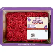 Macro Organic Lean Beef Mince 500g