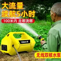 在飛比找樂天市場購物網優惠-抽水機 抽水幫浦 澆水機 充電式抽水泵 澆菜神器機 電動自吸