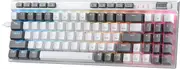 Redragon K655 75% RGB Wired Mechanical Gaming Keyboard, 78 Keys Hot-Swap Mechanical Keyboard w/Aluminum Cover Board, Upgraded Socket and Onboard Macro/Media Keys, Silent Quiet Linear Red Switch