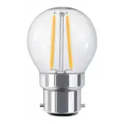 4w LED B22 Fancy Round Globe Warm White 2700k, Cool White 4500k 5520038, 5520039