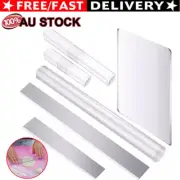 6x Acrylic Polymer Clay Cutter Crafts Tool Roller Rolling Pin Art DIY Tools Kit