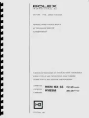 Bolex H-16 M, H-16RX (Reflex) SB, SBM, H-16 EBM Service & Repair Manual Reprint
