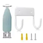 BiJun Ironing Board Wall Mount Ironing Board Hanger Ironing Board Holder Iron...