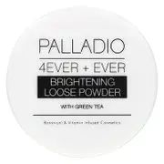 Palladio, 4Ever + Ever, Brightening Loose Powder with Green Tea, 0.21 oz (6 g)
