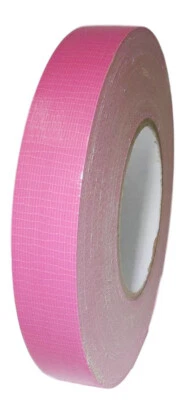 T.R.U. Industrial Duct Tape. Waterproof UV Resistant Pink 3 in X 60 Yd.