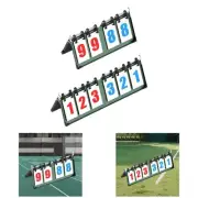 Sports Scoreboard Flip Numbers Tabletop Score Board Counter Flip Scoreboard