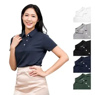 【O5PRO】限時買一送一 棉感機能快乾女短袖polo衫(女奇異翻領polo衫 除臭 降溫 快乾 防髒 吸濕排汗 臺灣製)