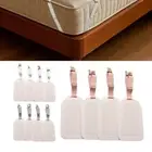 2/4Pcs Durable Adjustable Bed Sheet Holder Strap Bed Sheet Fastener Home Hotel