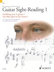 Guitar Sight-Reading 1 Learn to Read Music for Classical Guitar Schott Book