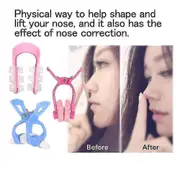 3pcs Nose Shaper Clip + Nose Up Lifting + Nose Bridge Corrector Set Soft Safety Silicone Nose Lifter Beauty Clip Tools For Nose Bridge Straightening