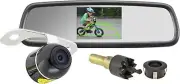 REAR VIEW MIRROR MONITOR CAR BACK UP REVERSING CAMERA PARKING REARVIEW SYSTEM
