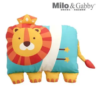 【Milo&Gabby】動物好朋友-可水洗防蹣兒童枕心+枕套組-2歲以上(多款可選)