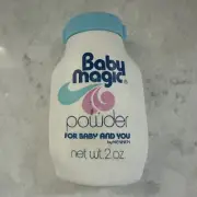 Baby Magic - TALC Baby Powder 2oz Discontinued Mennen 1980s
