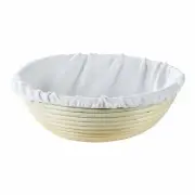 Frieling Round Brotform Proofing Basket Cotton Liner - Fits 11" #3003