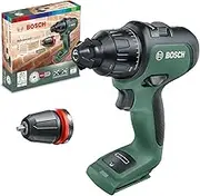Bosch Home & Garden 18V Cordless Brushless Impact Hammer Drill Driver Without Battery, Attachment Interface, 13mm Chuck (AdvancedImpact 18)
