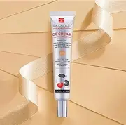 Cream,Hydrating CC Cream Foundation with Centella Asiatica Multi-Purpose Pre-makeup Primer Moisturizing Facial Concealer Sunscreen