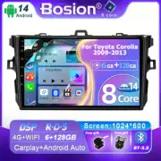 Car Play Android 14 For Toyota Corolla 09-13 Car Stereo Radio GPS Head Unit 128G
