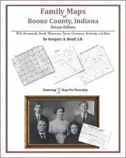Family Maps Boone County Indiana Genealogy Plat History