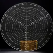 Round Circle Center Finder Compass Tool 300Mm/11.8 Inch for Wood Turners Bowls L
