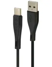 [Moki] Accessory-Mussbtcx Type-C To USB-A Syn Charge Cable 1M in Black