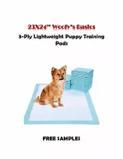 400ct 23x24" Woofy's 3-Ply Lightweight CHEAP Economy Grade Puppy Training Pads
